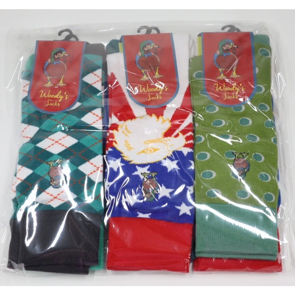 Woody's Men's 6 Pack of‎ Socks